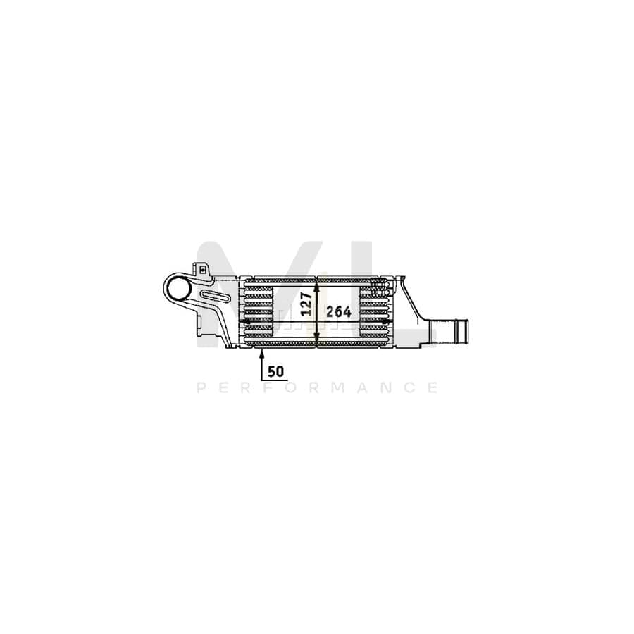 MAHLE ORIGINAL CI 57 000P Intercooler | ML Performance Car Parts