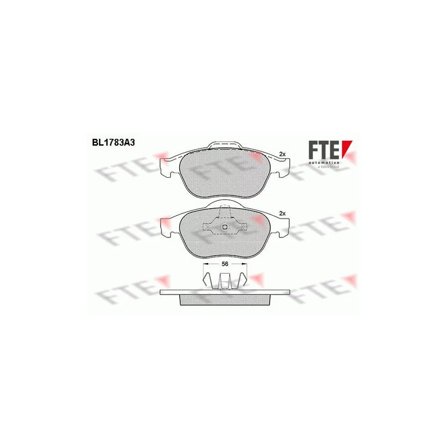 FTE 9010353 Brake Pad Set