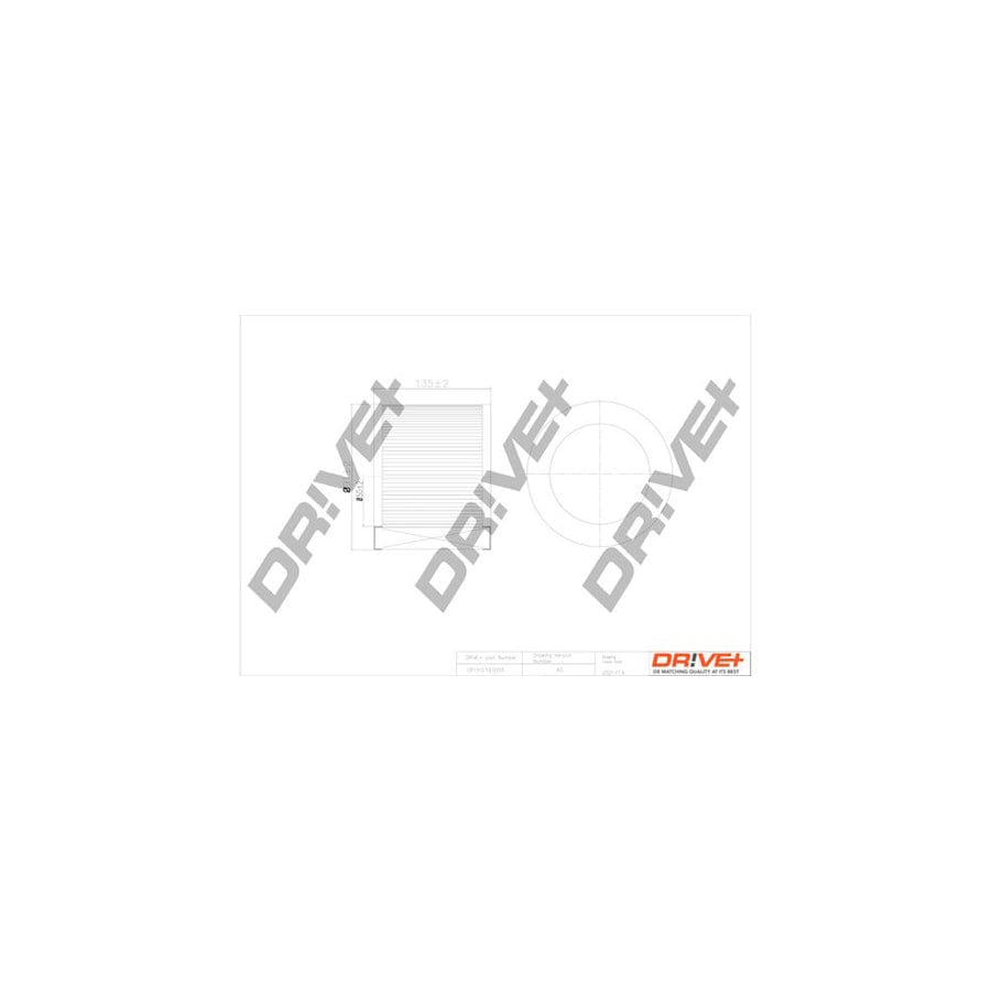 Dr!Ve+ Dp1110.10.0755 Air Filter