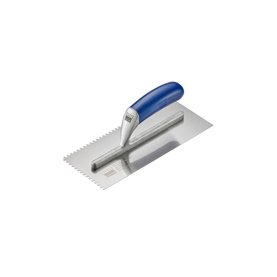 Ragni RAG319NEW R319-4 Tiler's Trowel U 4mm Notches Edge Plastic Handle 11 x 4.3/4in