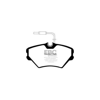 EBC DP980 Renault Laguna Saloon Ultimax Front Brake Pads - Bendix Caliper 2 | ML Performance UK Car Parts