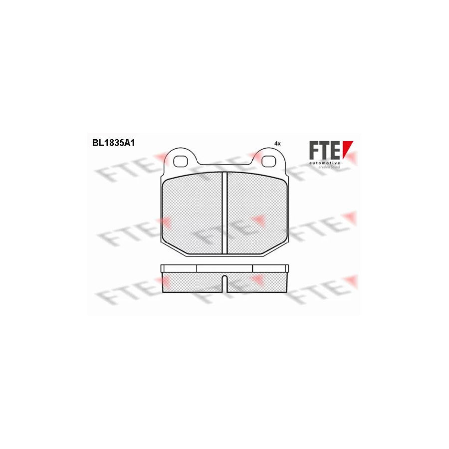 FTE Bl1835A1 Brake Pad Set