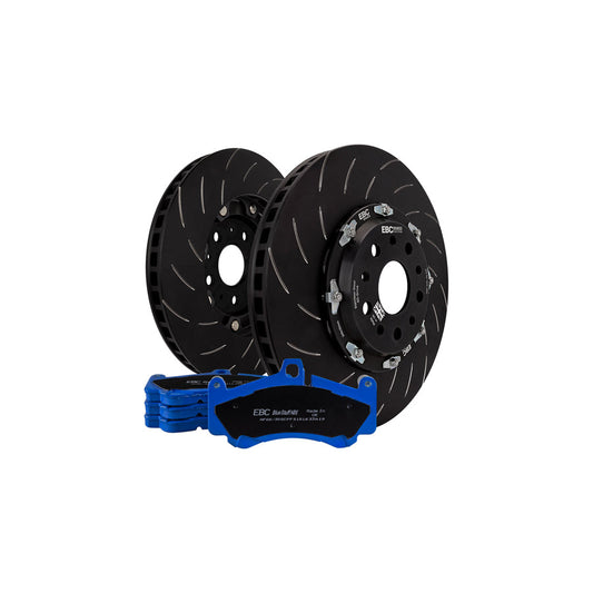 EBC P2DK043B Porsche 911 Front Kit Bluestuff Pads & 2-Piece Fully-Floating Discs - Brembo Caliper 1 | ML Performance UK Car Parts