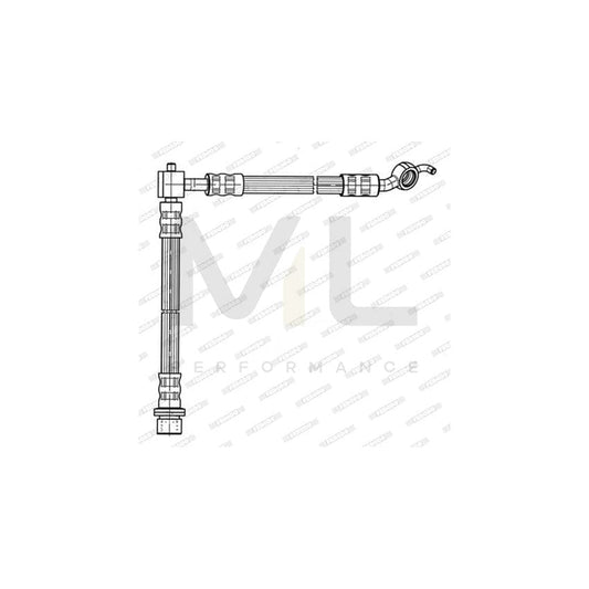 Ferodo FHY3201 Brake Hose for Toyota Yaris 325mm, Ø10