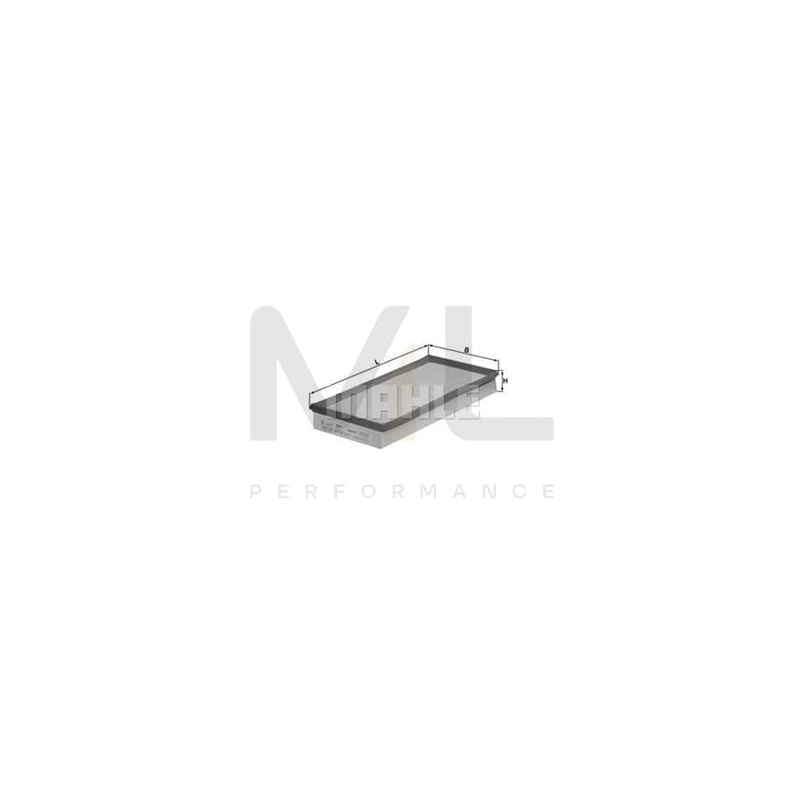 MAHLE ORIGINAL LX 726 Air Filter Filter Insert | ML Performance Car Parts