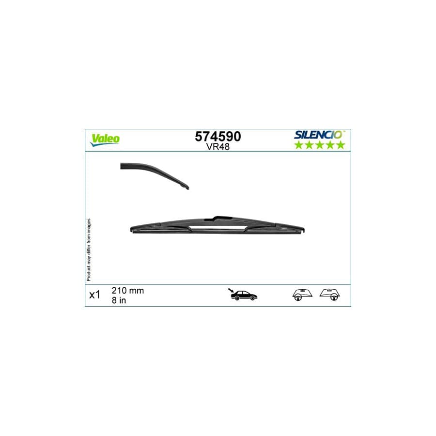 Valeo 574590 Wiper Blade For Citro?? C5 Aircross