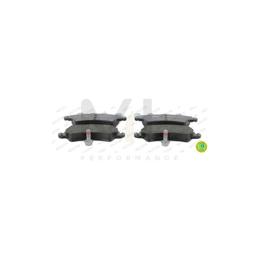Ferodo Premier Eco Friction FDB1599 Brake Pad Set Not Prepared for Wear Indicator, With Brake Caliper Screws, With Piston Clip, With Accessories