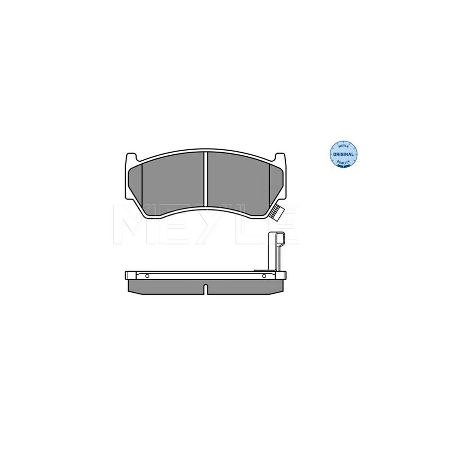 Meyle 025 230 0415/W Brake Pad Set For Nissan Almera