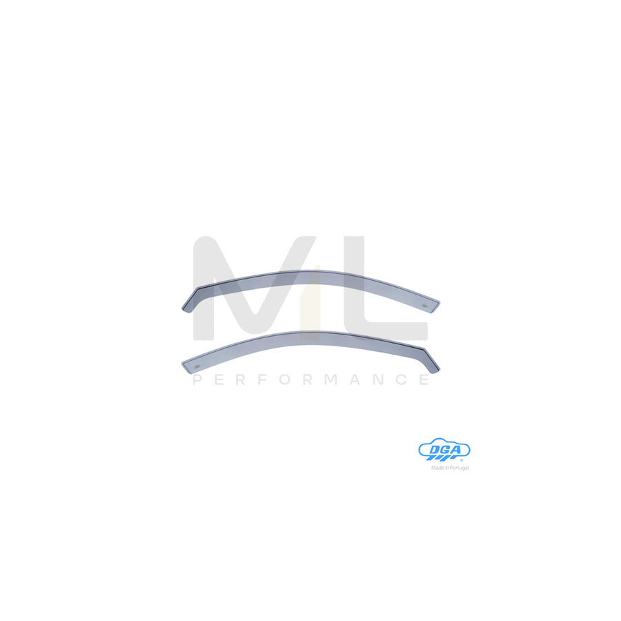 DGA 02022 Wind deflectors for AUDI A3 Sportback (8VA, 8VF) Arrow direction, Front, inner