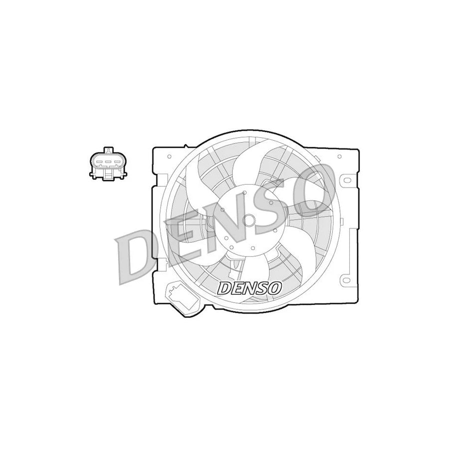 DENSO DER20013 Fan, Radiator
