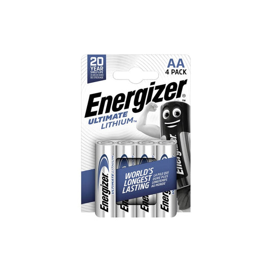 Energizer Ultimate Lithium L91 (Pack of 4) (Card of 4)