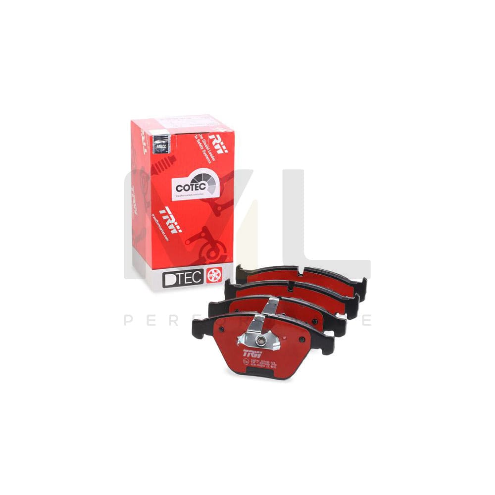 TRW Dtec Cotec Gdb1498Dte Brake Pad Set Prepared For Wear Indicator