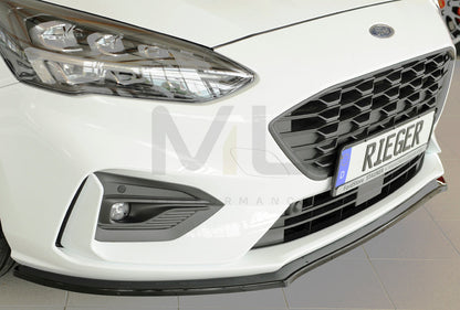 Rieger 00088190 Ford DEH Focus 4 Front Splitter (Inc. Focus 4 ST) 2 | ML Performance UK Car Parts