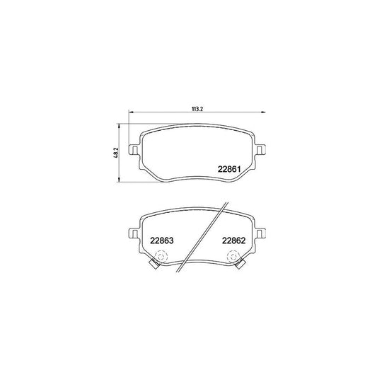 Hella 8FH 351 308-761 Heater Matrix