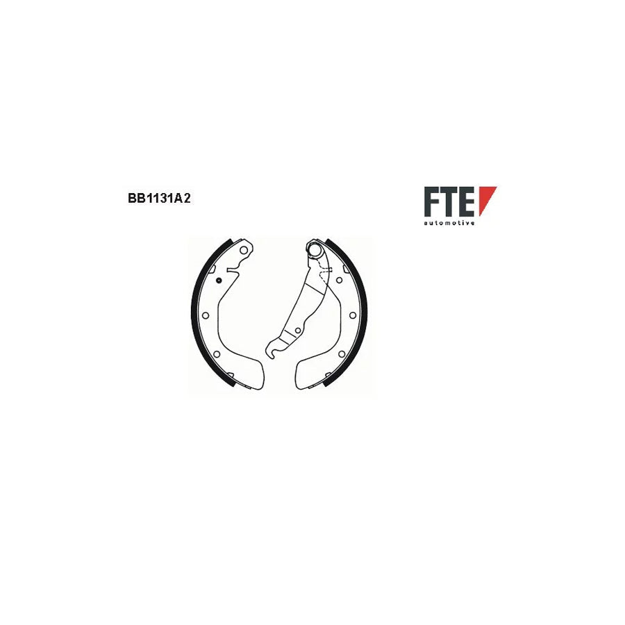 FTE Bb1131A2 Brake Shoe Set