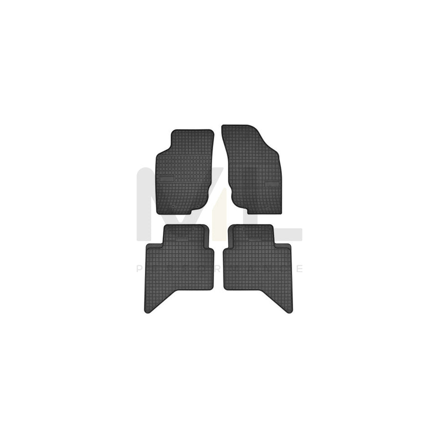 FROGUM Tailored 547112 Floor mat set for TOYOTA Hilux VII Pickup Elastomer, Front and Rear, Quantity: 4, Black, (LHD)