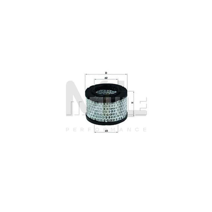 MAHLE ORIGINAL LX 191 Air Filter Filter Insert | ML Performance Car Parts