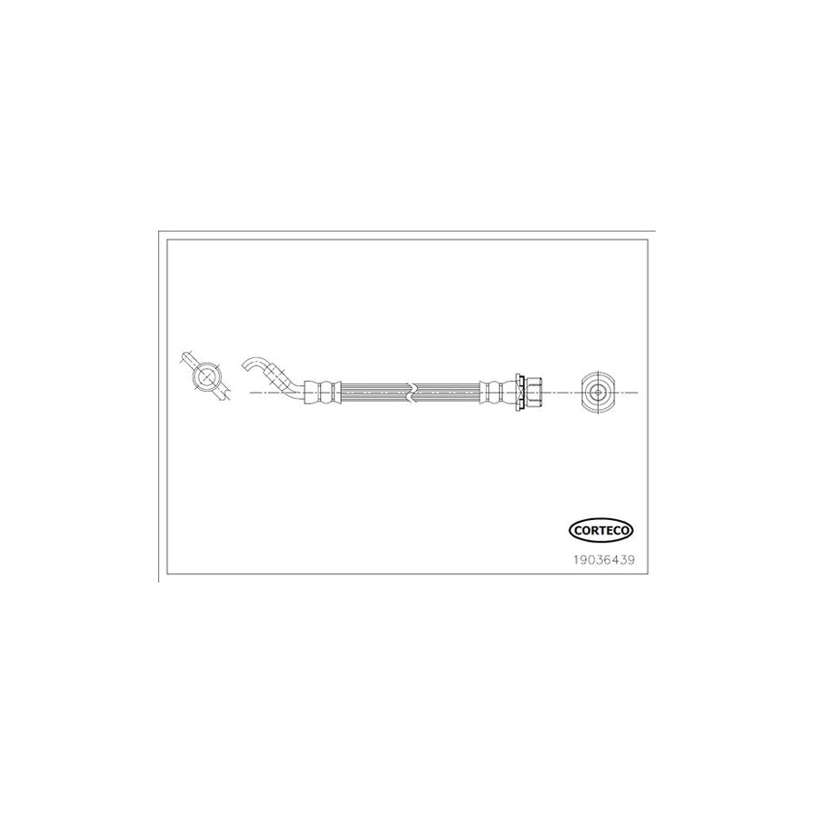 Corteco 19036439 Brake Hose