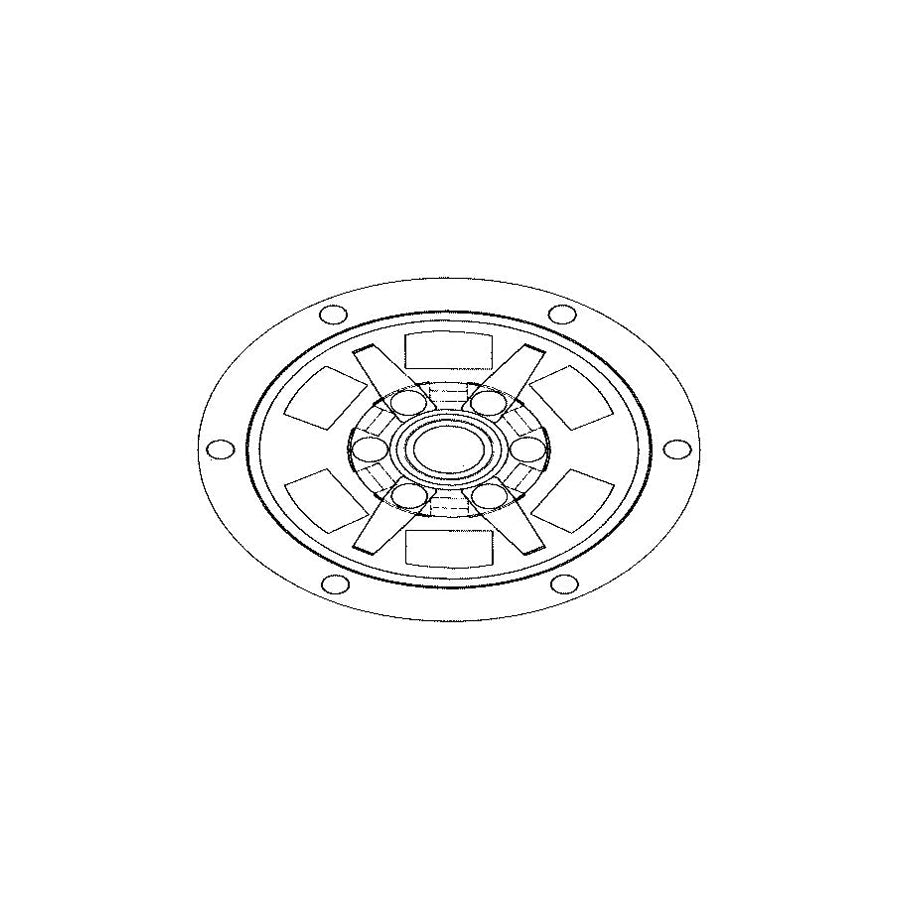 Sachs 1866 079 101 Torsion Damper, Clutch