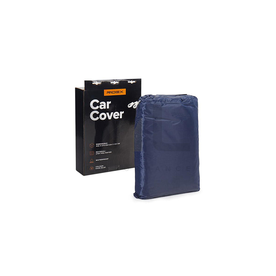 RIDEX 5645A0006 Car cover full-size, L 183/208x483 cm, Blue