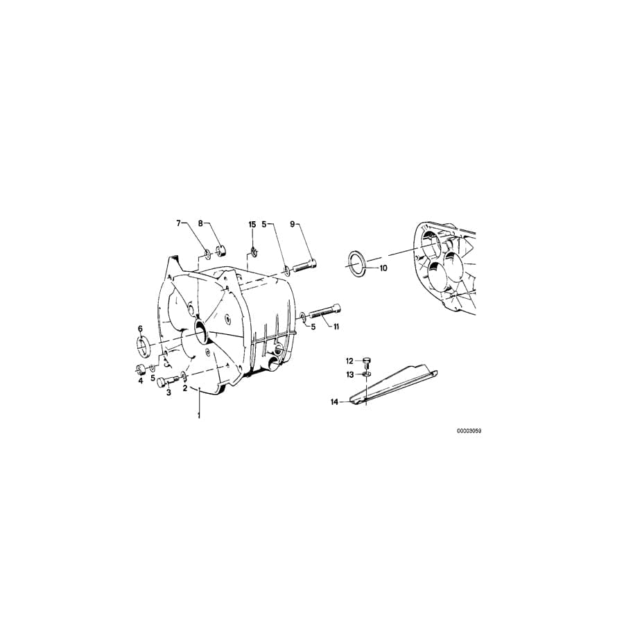 Genuine BMW 23311231614 Screw (Inc. R 100 R, R 80 GS & R 100 GS)