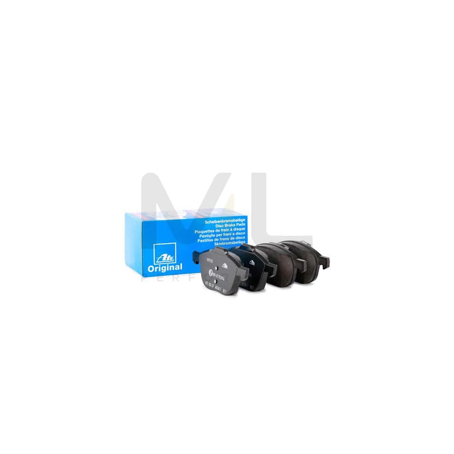 ATE 13.0460-7193.2 Brake pad set excl. wear warning contact, not prepared for wear indicator