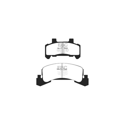 EBC DP21173 Pontiac Grand Am Greenstuff Front Brake Pads 2 | ML Performance UK Car Parts