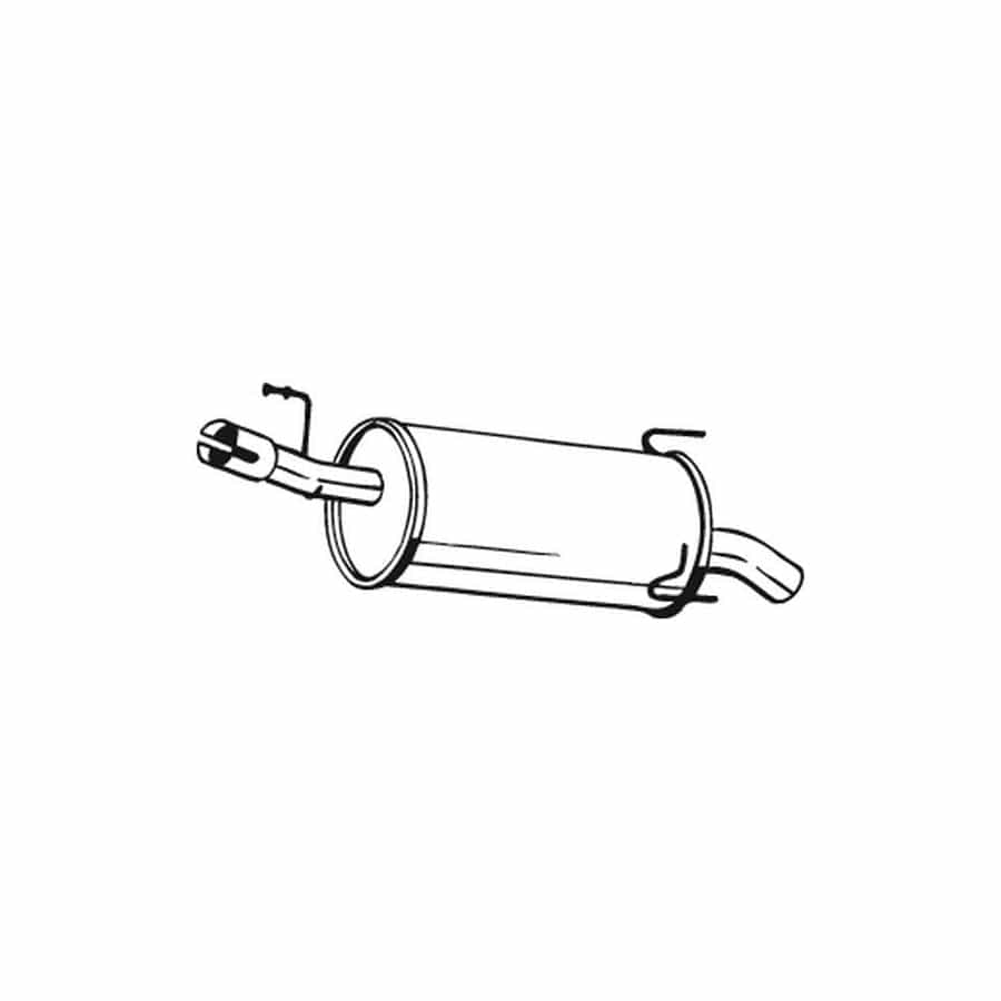 Bosal 185-363 Rear Silencer