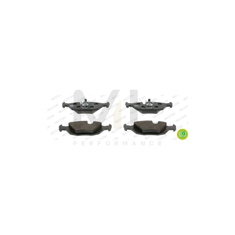 Ferodo Premier Eco Friction FDB296 Brake Pad Set Prepared for Wear Indicator, With Piston Clip, Without Accessories