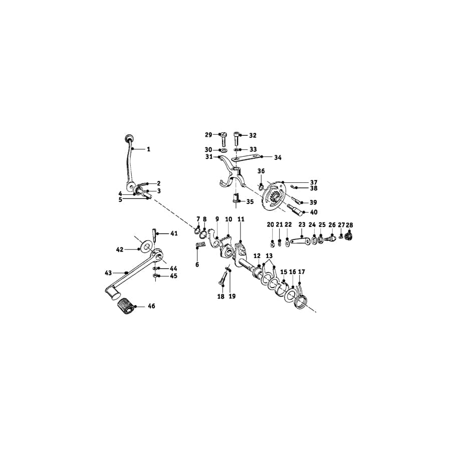 Genuine BMW 23311230086 Bush (Inc. R26, R50/2 & R60/5)