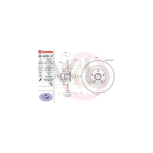brembo-bearing-disc-line-08-a239-27-brake-disc-for-renault-vel-satis-solid-with-abs-sensor-ring-with-wheel-bearing-set