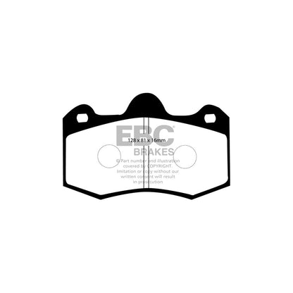 EBC DP3036C Holden Morgan Noble Renault Redstuff Front/Rear Brake Pads - AP Caliper 2 | ML Performance UK Car Parts
