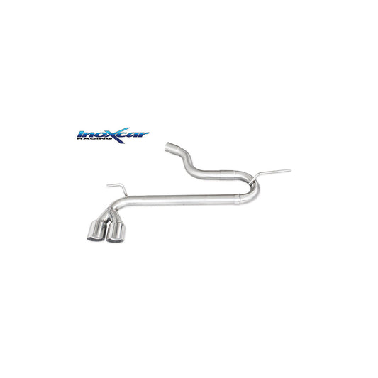 InoXcar SELE.24.RA Seat Leon (5F) Non-Resonated Rear Exhaust