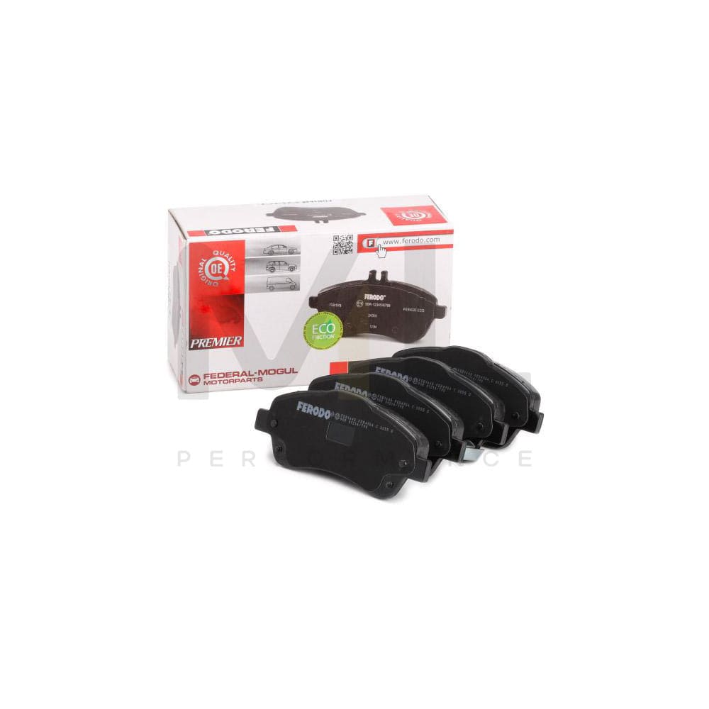 Ferodo Premier Eco Friction FDB1648 Brake Pad Set With Acoustic Wear Warning, Without Accessories