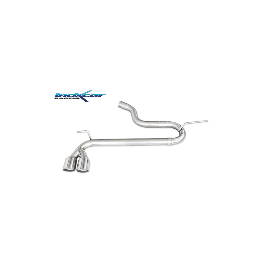 InoXcar SELE.21.RA Seat Leon (5F) Non-Resonated Rear Exhaust
