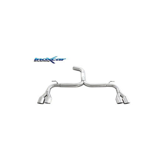InoXcar SELE.20.RA Seat Leon (5F) Non-Resonated Rear Exhaust