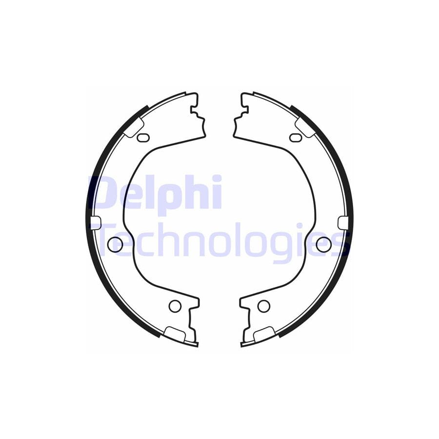 Delphi Ls2159 Handbrake Shoes