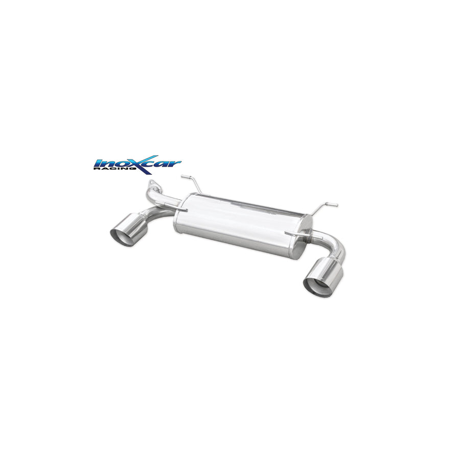 InoXcar SUBRZ.01.102R Subaru BRZ Stainless Steel Rear Exhaust