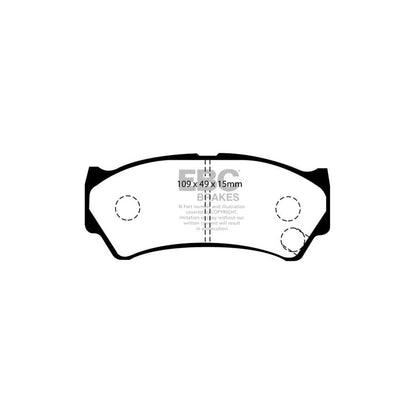 EBC PDKF1860 Suzuki Baleno Ultimax Front Brake Pad & Plain Disc Kit - Akebono Caliper 2 | ML Performance UK Car Parts