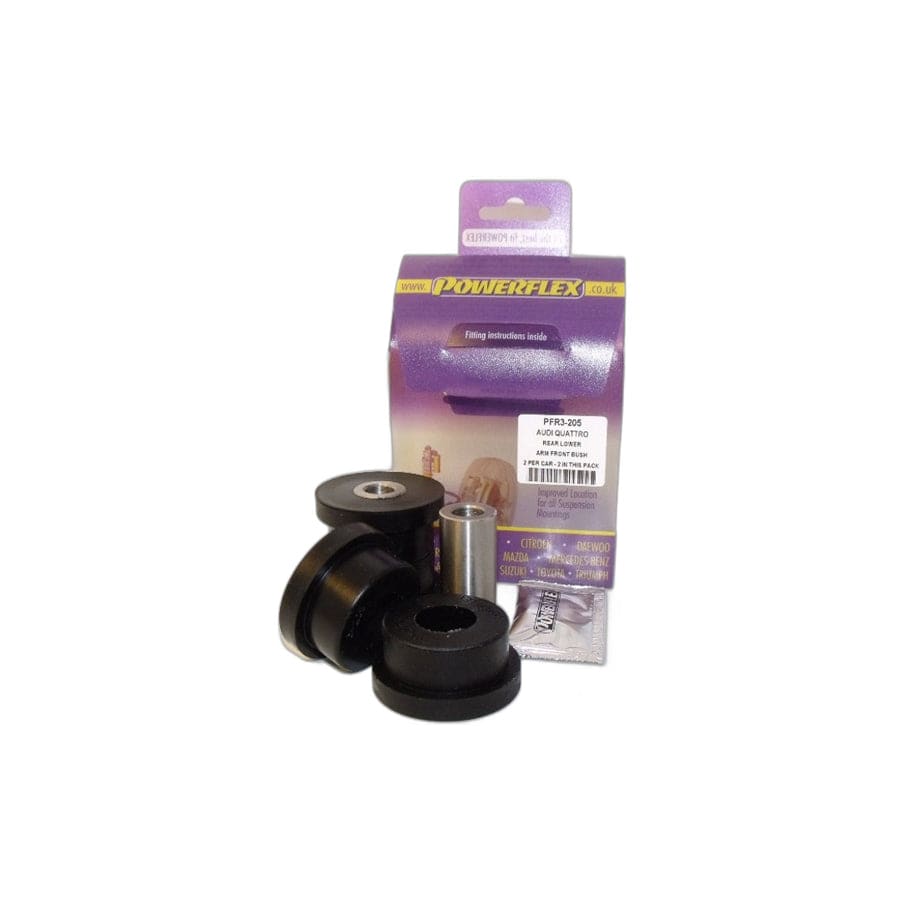 Powerflex PFR3-205 Audi Rear Lower Arm Front Bush (Inc. A4, RS4, 80, 90) | ML Performance UK Car Parts