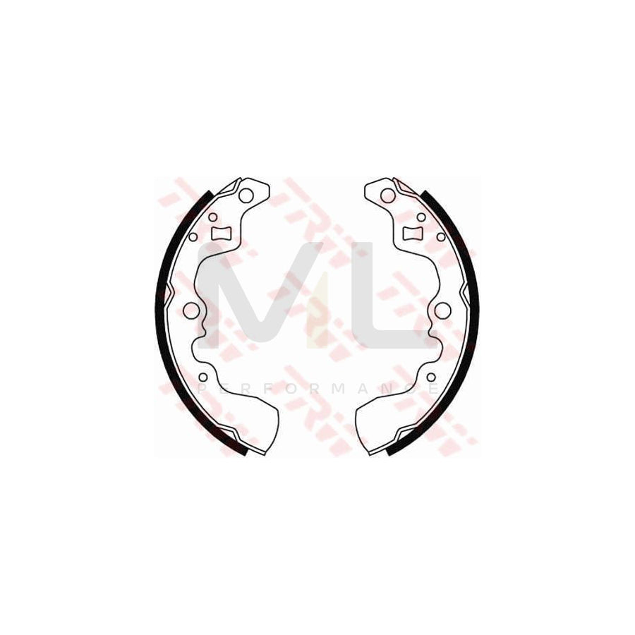 TRW GS8448 Brake Shoe Set for SUZUKI Swift I Hatchback (AA)