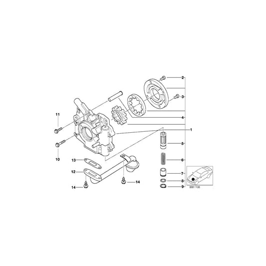 Genuine BMW 11417785074 E39 Intake Tube (Inc. 520d)