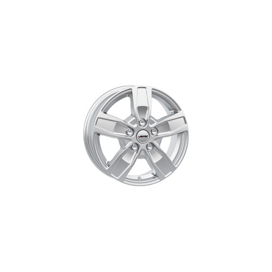 Autec Quantro 7x17 ET62 Q7017625153718 Brilliant Silver Painted Wheel