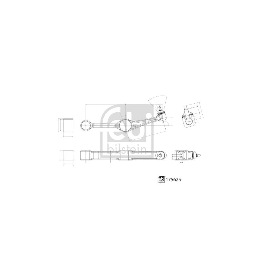 Febi Bilstein 175625 Suspension Arm