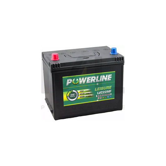 Powerline LVC22MF Leisure Battery 12V