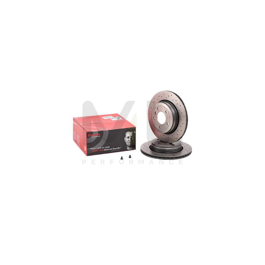 brembo-xtra-line-09-9425-1x-brake-disc-perforated-vented-coated-high-carbon-with-bolts-screws