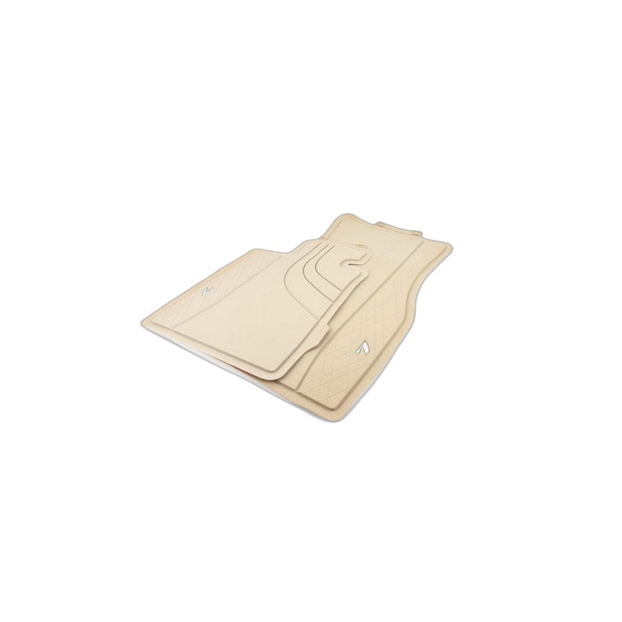 Genuine BMW 51472365432 G12 G11 Floormats, All-Weather, Lhd, Front BEIGE (Inc. M760iX, 740Li & 730LdX)
