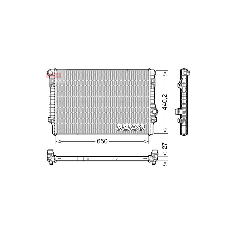 DENSO DRM32049 Engine Radiator