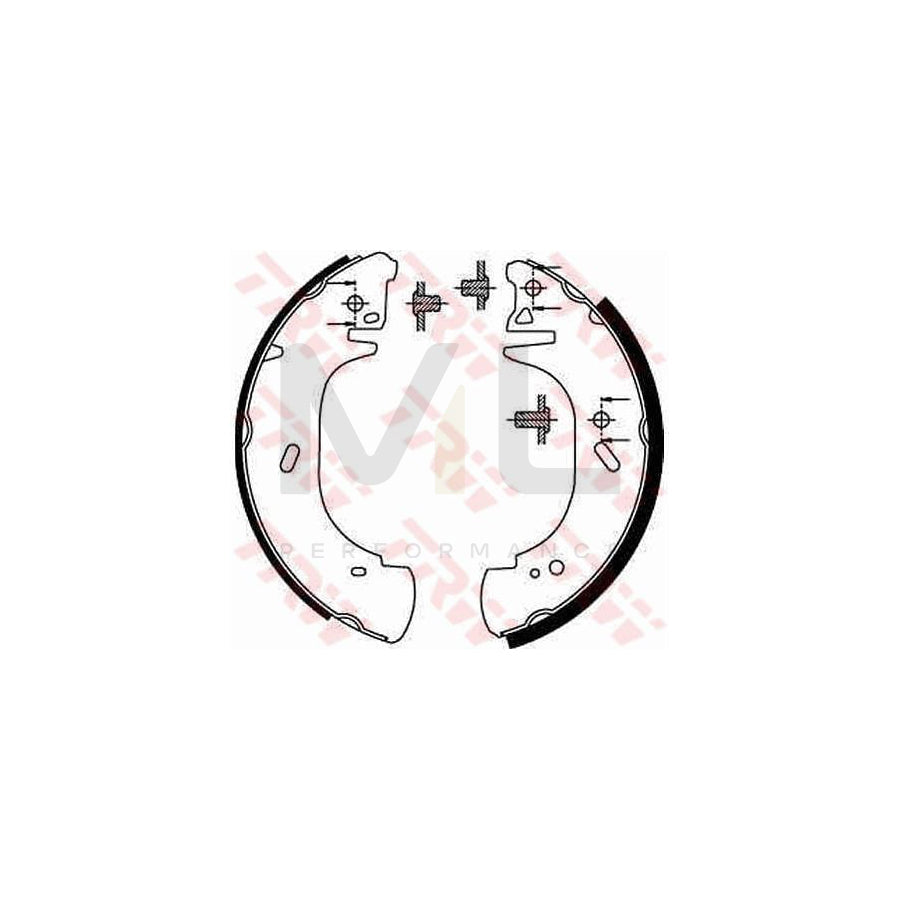 TRW GS8630 Brake Shoe Set