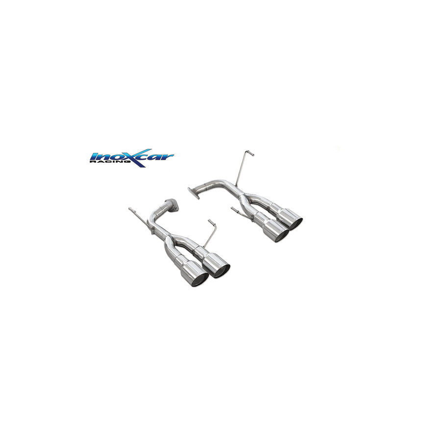 InoXcar SUIM.31.RA Subaru Impreza Non-Resonated Rear Exhaust